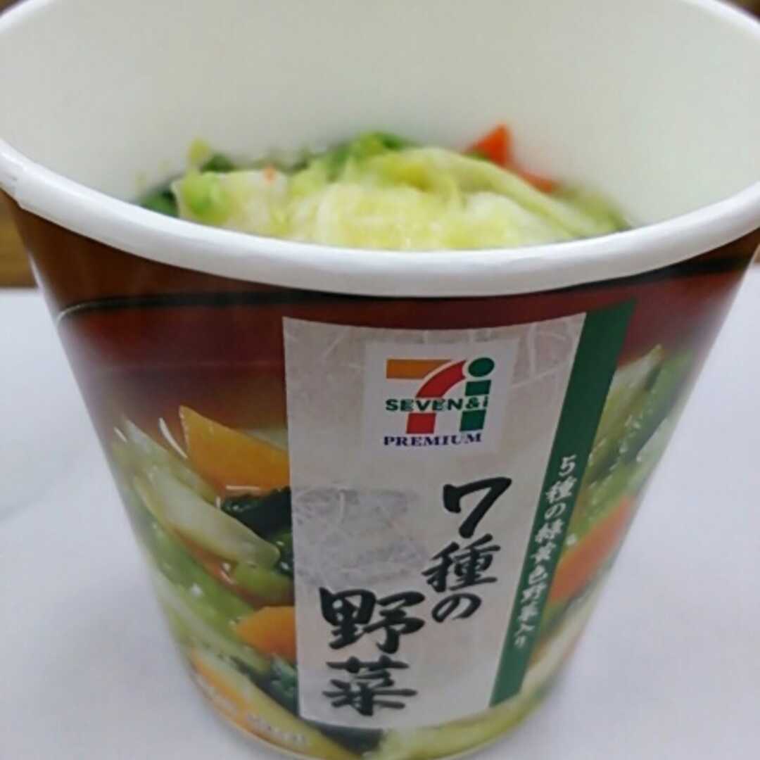 セブンイレブン 7種の野菜に含まれるカロリーと栄養情報