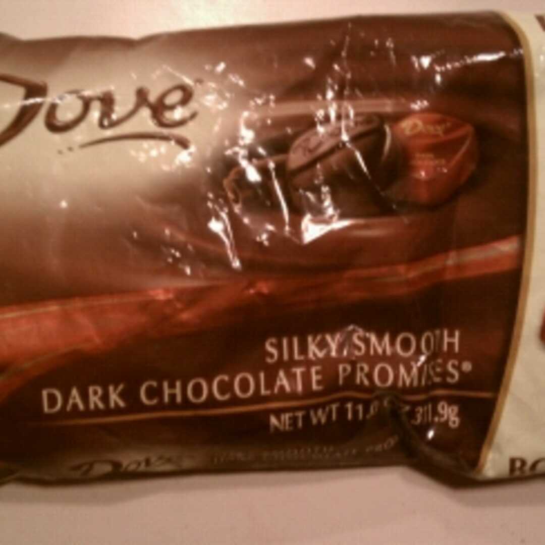 Dove Dark Chocolate Squares