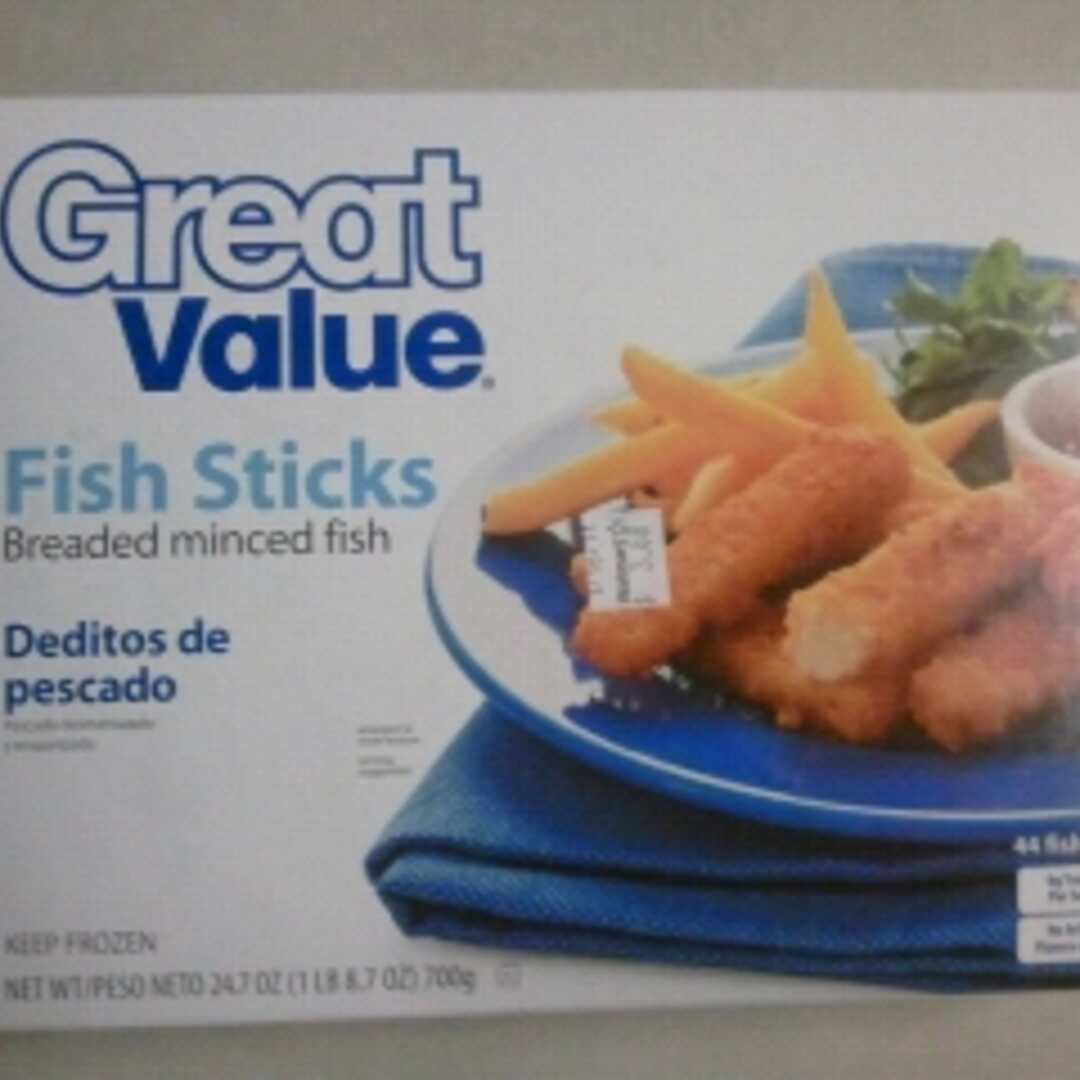 Great Value Breaded Fish Sticks