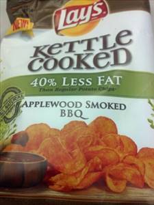 Lay's Kettle Cooked Applewood Smoked BBQ Potato Chips (Package)