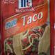 McCormick 30% Less Sodium Taco Seasoning Mix