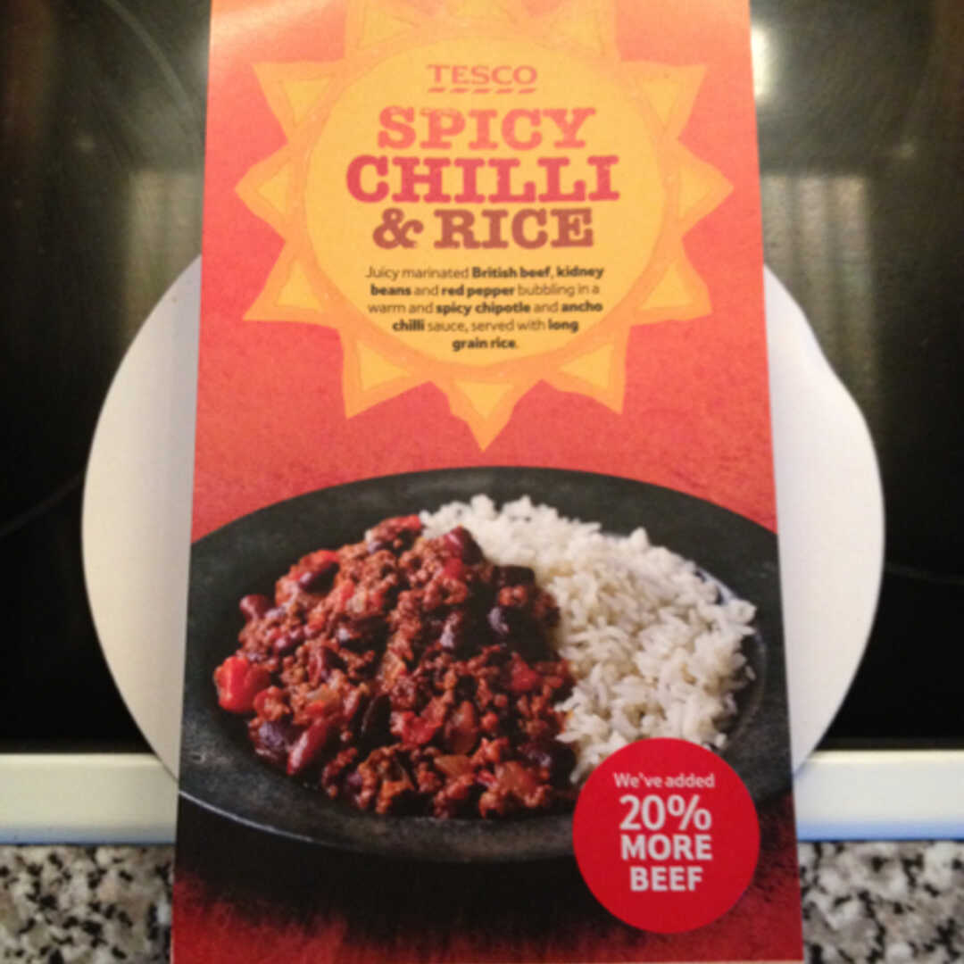 Tesco Spicy Chilli & Rice
