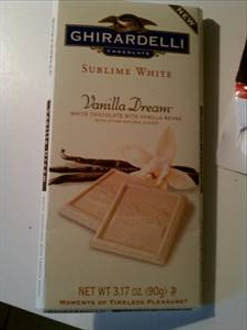 Ghirardelli Sublime White Vanilla Dream Chocolate Bars