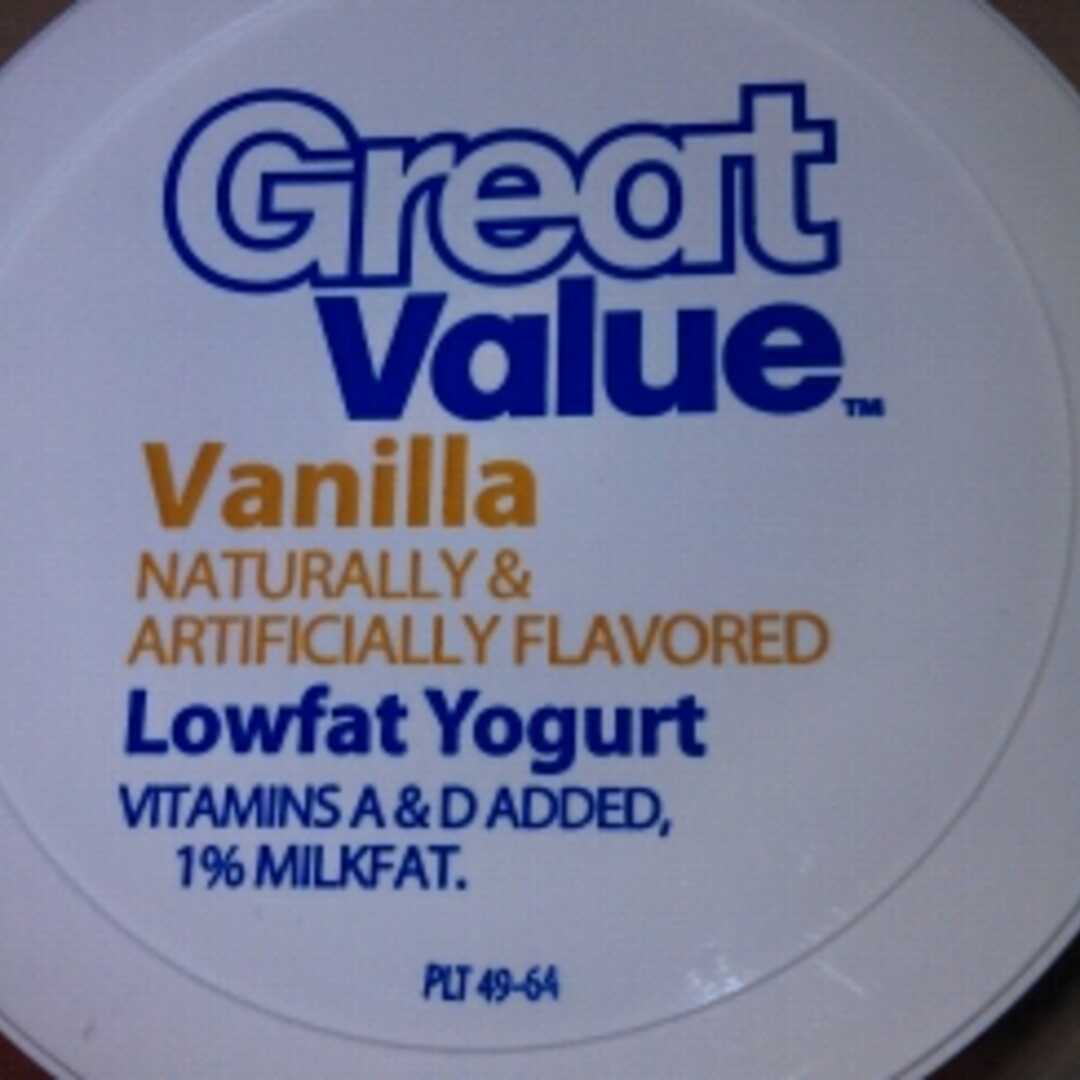 Great Value Lowfat Blended Yogurt - Vanilla