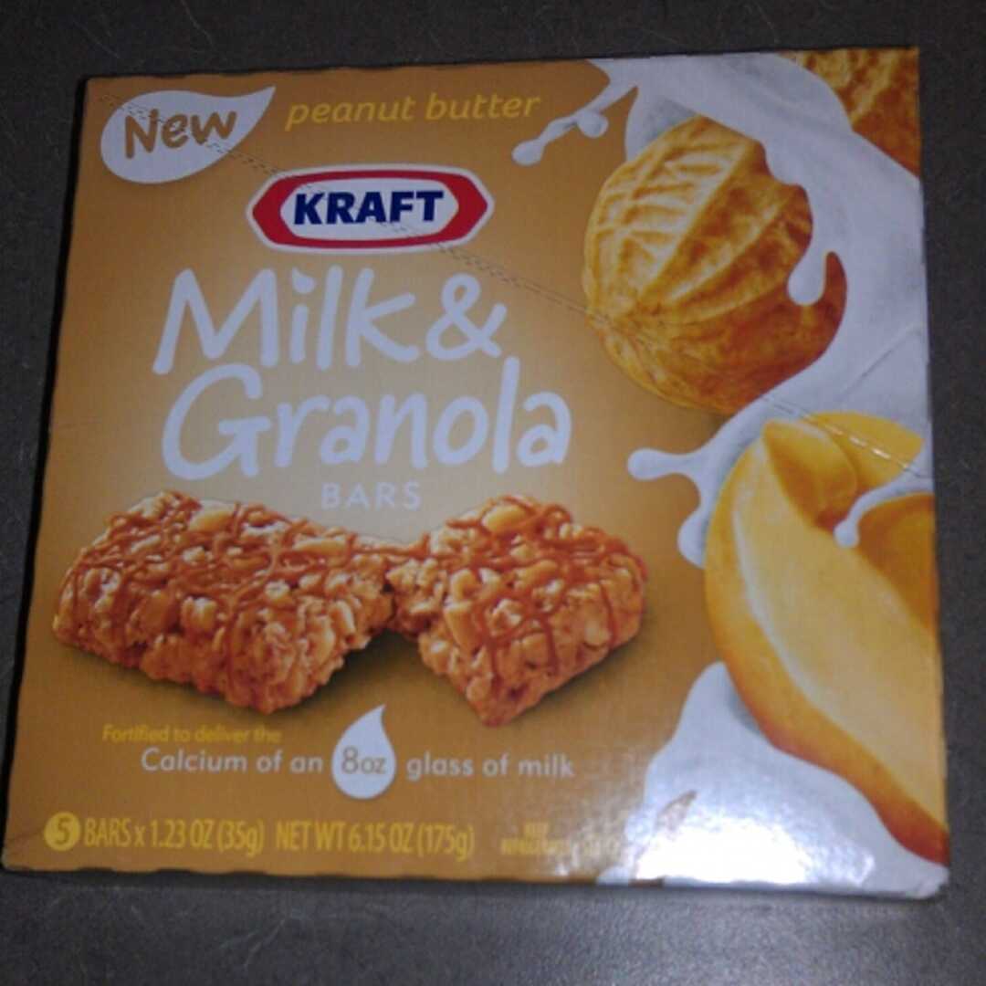 Kraft Milk & Granola Bars - Peanut Butter