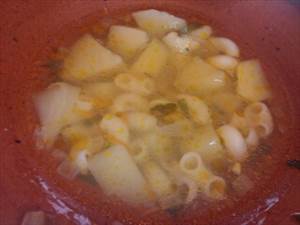 Macaroni and Potato Soup