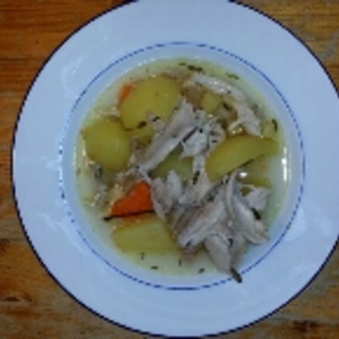 Hühner-Gemüsesuppe (mit Gleichem Wasseranteil, Konserviert)