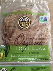 La Tortilla Factory Sprouted Wheat Organic Tortillas