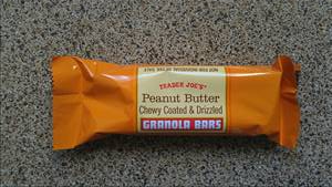 Trader Joe's Peanut Butter Chewy Coated & Drizzled Granola Bars