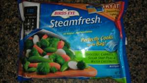 Birds Eye Steamfresh Broccoli, Carrots, Sugar Snap Peas & Water Chestnuts