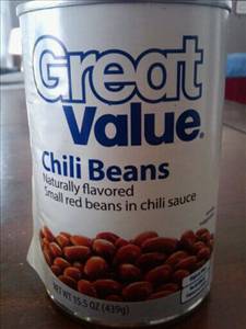 Great Value Canned Chili Beans