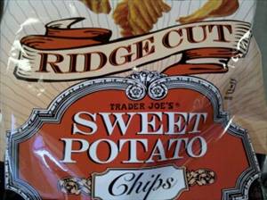 Trader Joe's Ridge Cut Sweet Potato Chips
