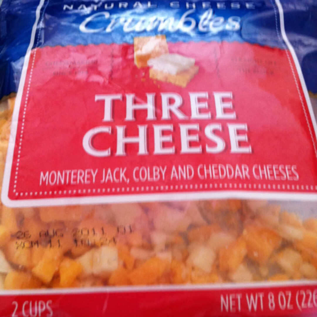 Kraft Natural Crumbles Three Cheese (Monterey Jack, Colby & Cheddar)