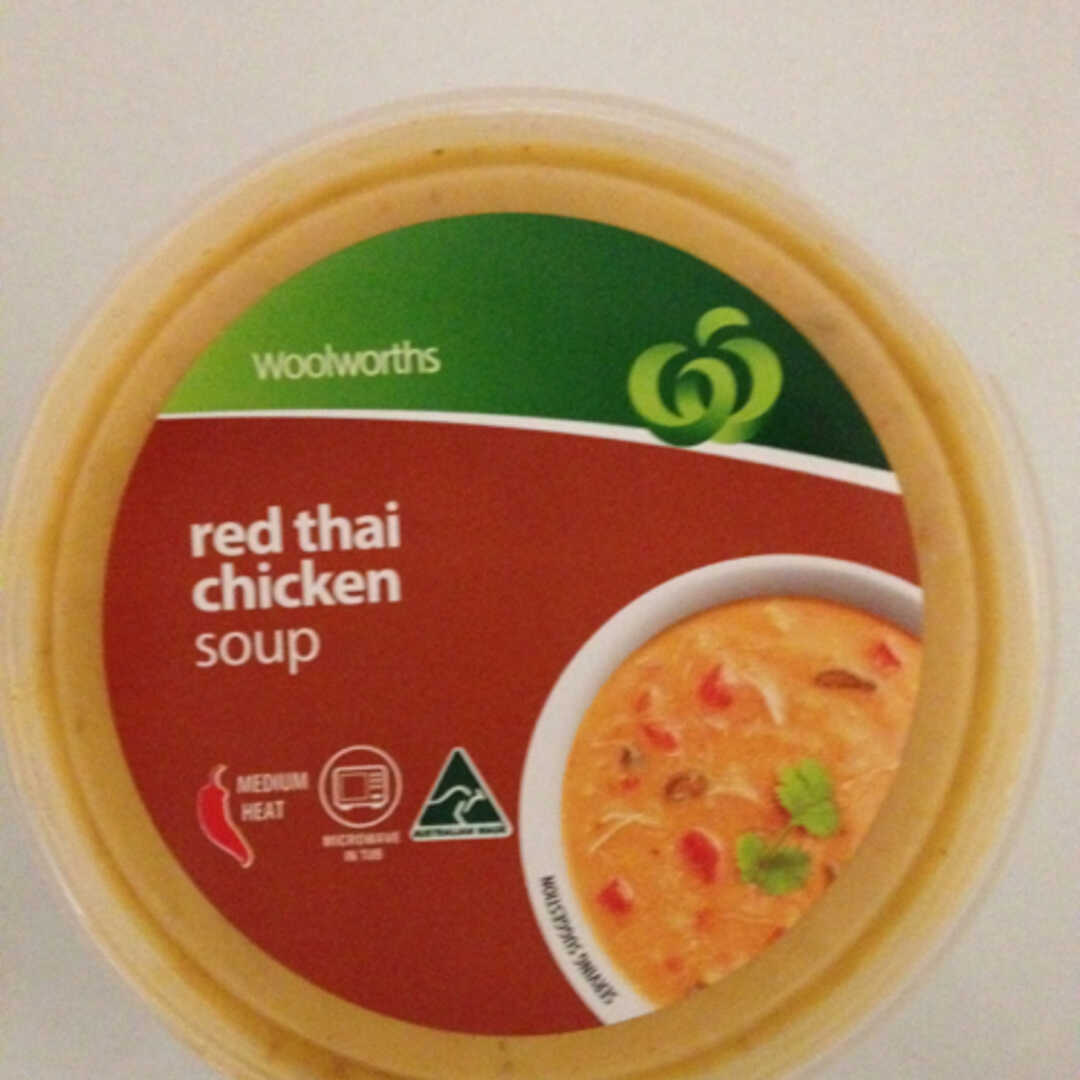 Woolworths Red Thai Chicken Soup