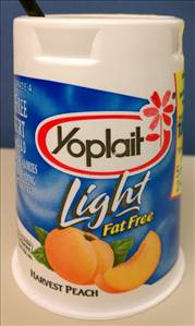 Yoplait Light Fat Free Yogurt - Harvest Peach (6 oz)