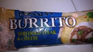 Posada Shredded Steak & Cheese Burrito