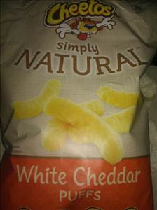 Cheetos Natural White Cheddar Puffs