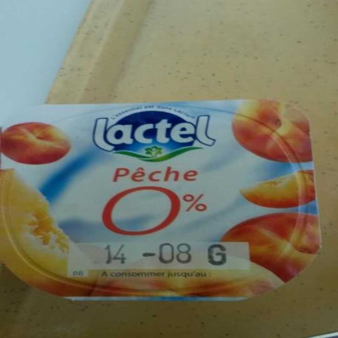 Lactel Yaourt Pêche 0%
