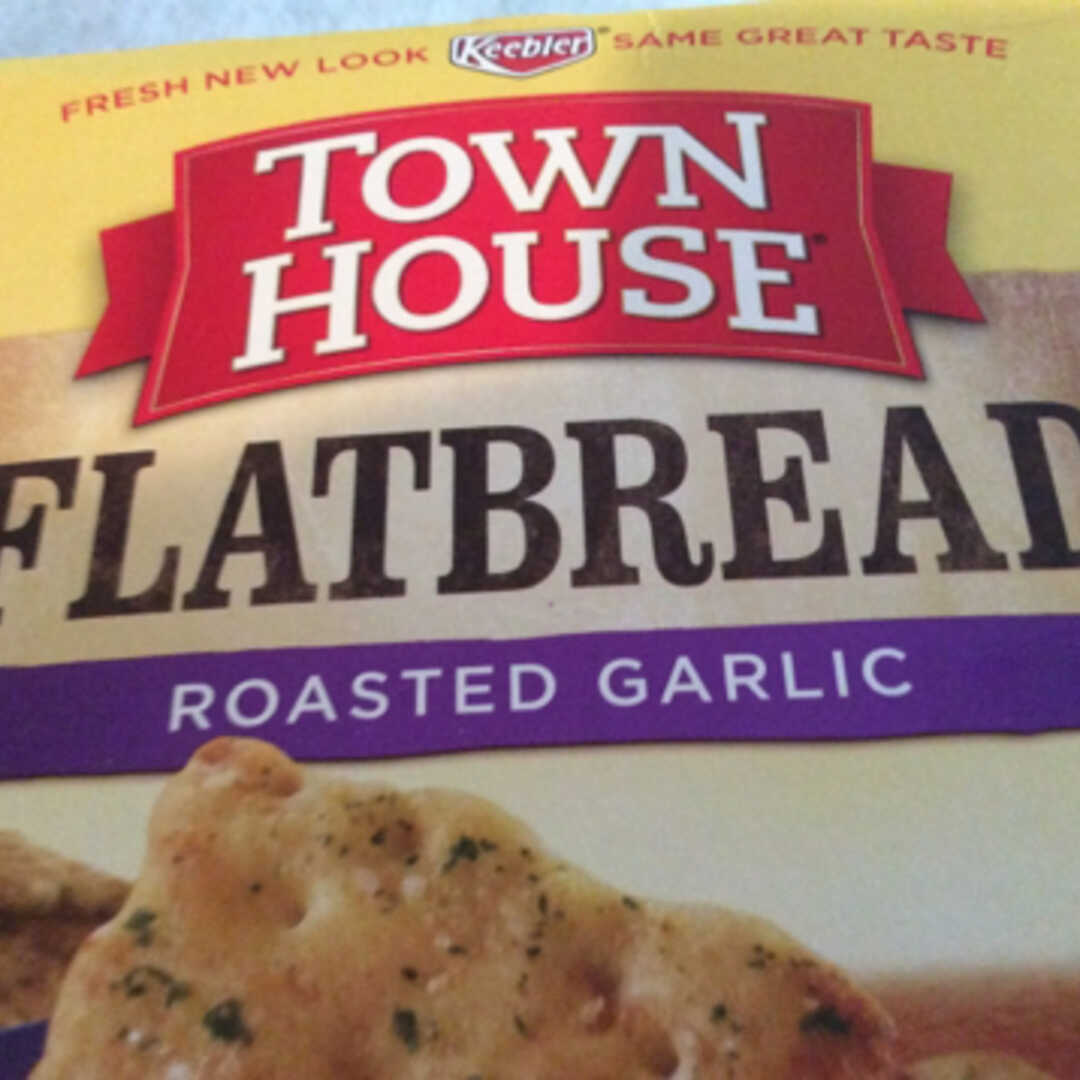 Keebler Town House Flatbread Crisps - Roasted Garlic
