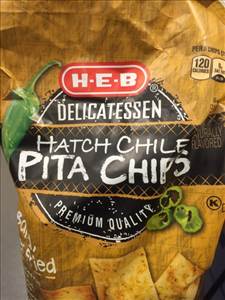 HEB Hatch Chili Pita Chips