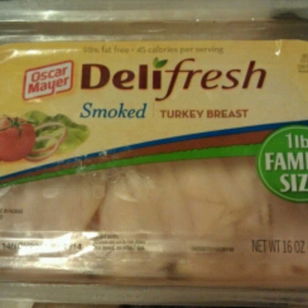 Oscar Mayer Deli Fresh Oven Roasted Shaved Browned Turkey Breast