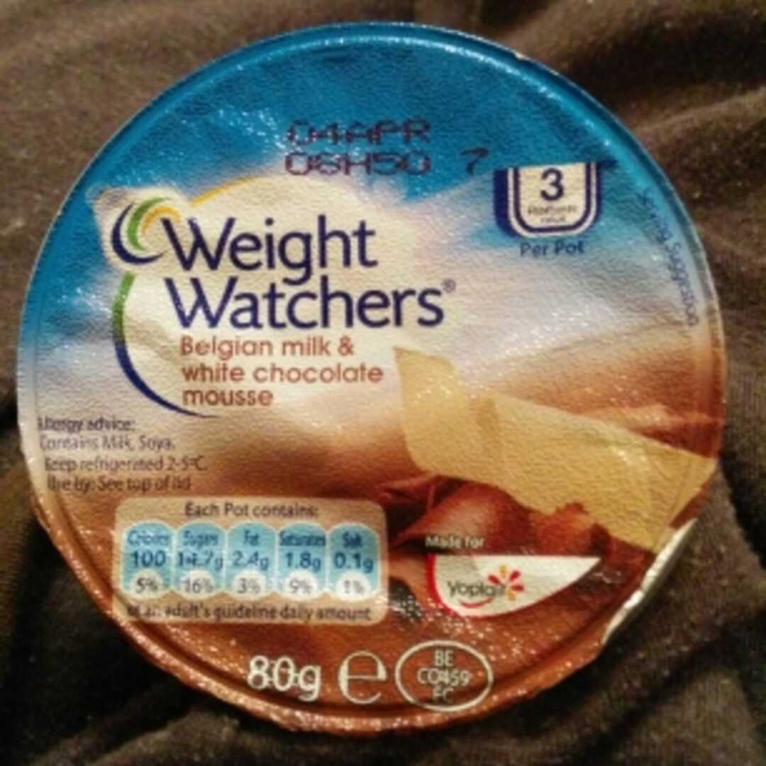 Weight Watchers Belgian Milk & White Chocolate Mousse