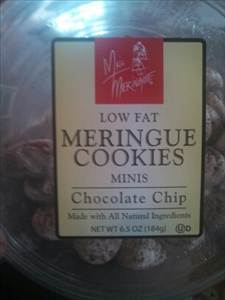 Miss Meringue Mini Chocolate Chip Meringue Cookies