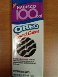 Oreo 100 Calorie Packs Snack Cakes