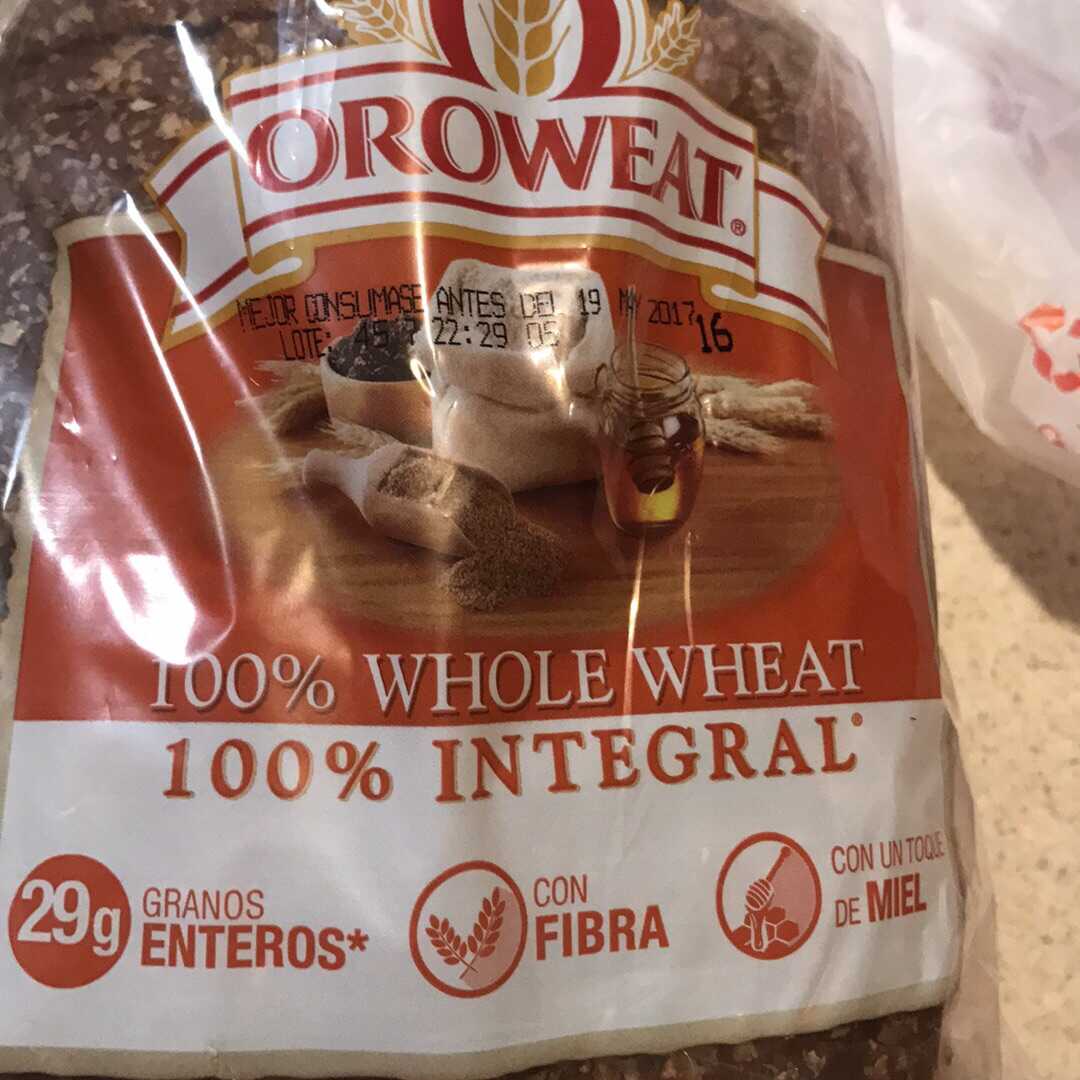 Oroweat 100% Integral