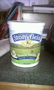 Stonyfield Farm Organic Lowfat French Vanilla Yogurt