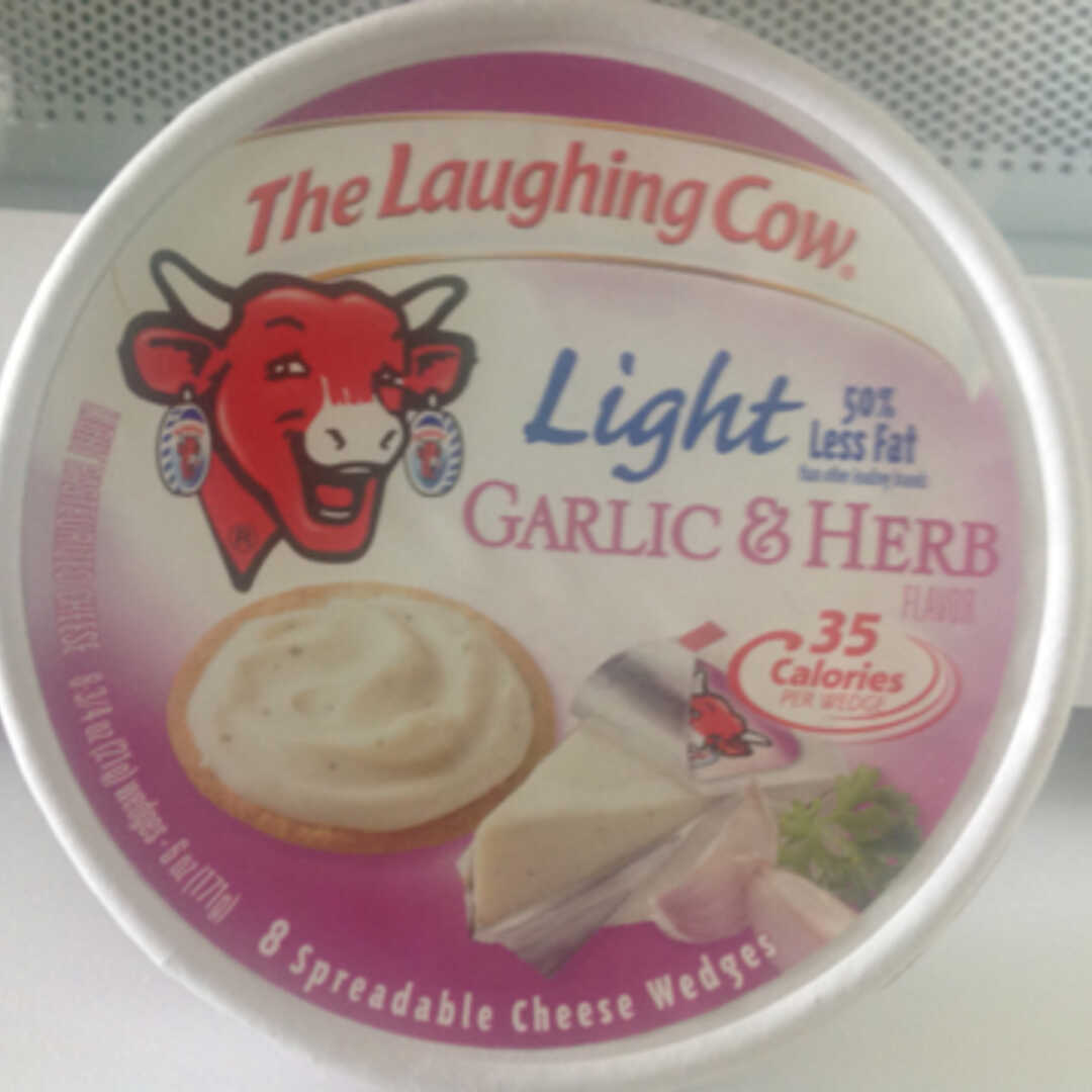 Laughing Cow Light Garlic & Herb Cheese Wedges