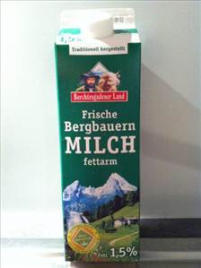 Berchtesgadener Land Frische Bergbauern Milch Fettarm