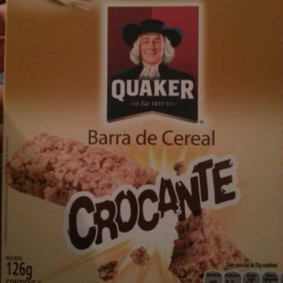 Quaker Barra de Cereal Crocante Miel