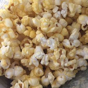 Buttered Popcorn Popped in Oil