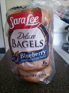 Sara Lee Deluxe Bagels - Blueberry