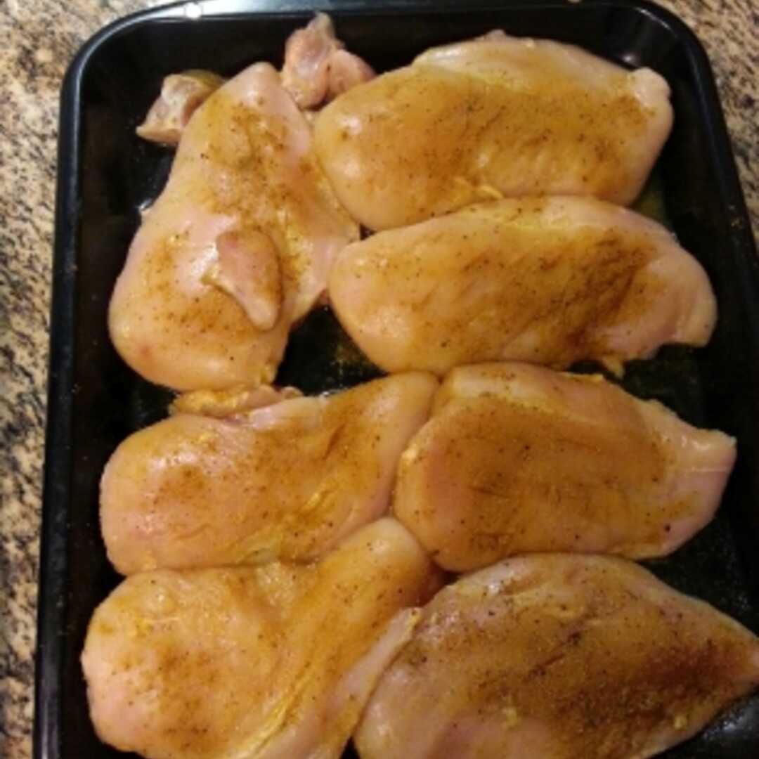 Stewed Chicken Breast (Skin Not Eaten)