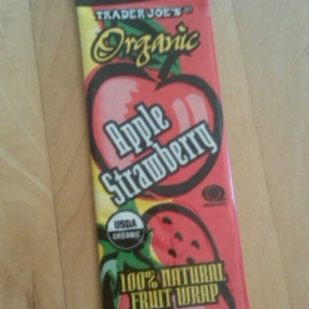 Trader Joe's Organic Fruit Wrap - Apple Strawberry