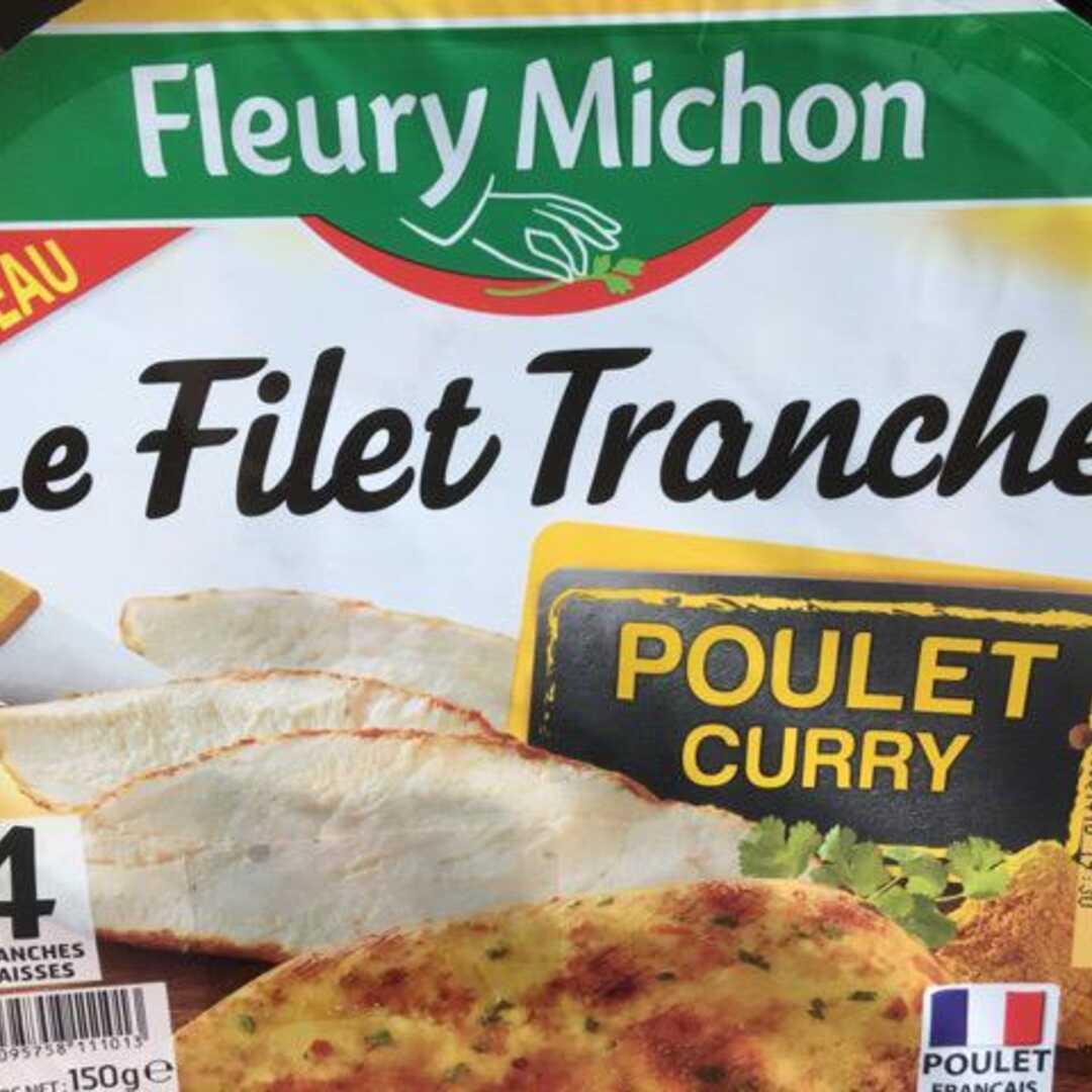 Fleury Michon Le Filet Tranché Poulet Curry