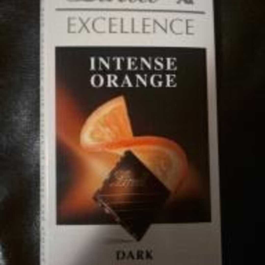 Lindt Intense Orange Dark Extra Fine Chocolate