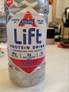 Atkins Lift Protein Drink - Berry