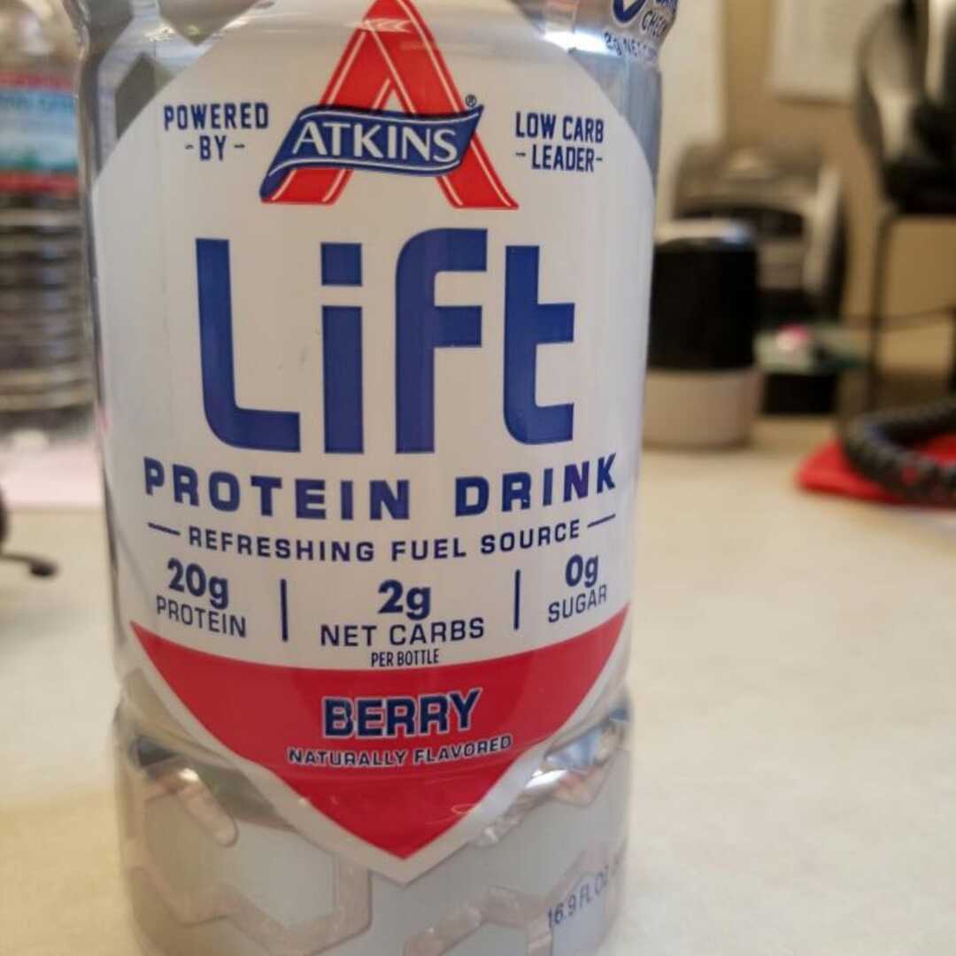Atkins Lift Protein Drink - Berry