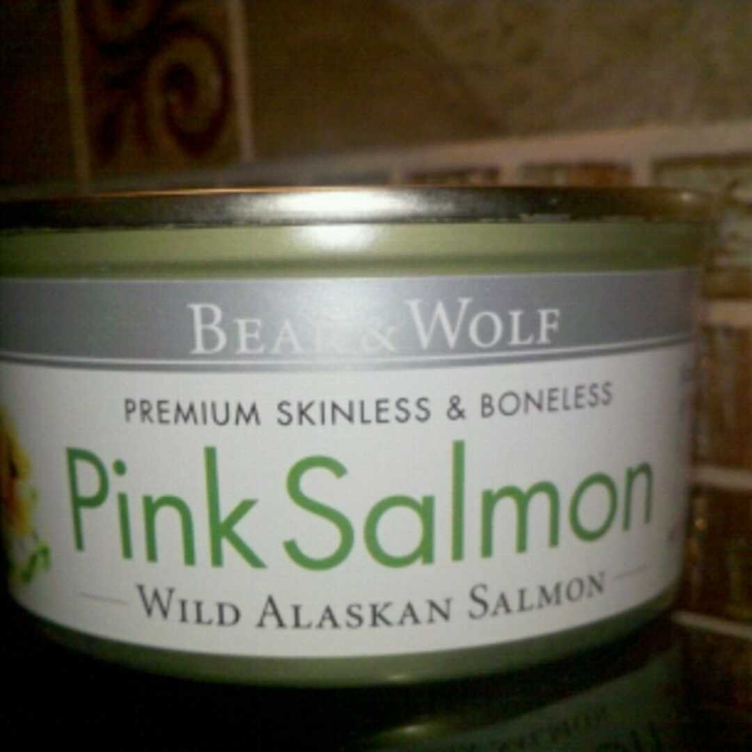 Bear & Wolf Premium Skinless Boneless Pink Salmon in Water