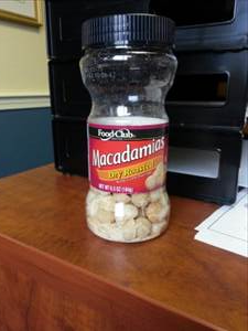 Dry Roasted Macadamia Nuts (with Salt Added)