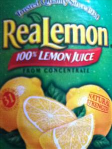 Realemon 100% Natural Strength Lemon Juice from Concentrate