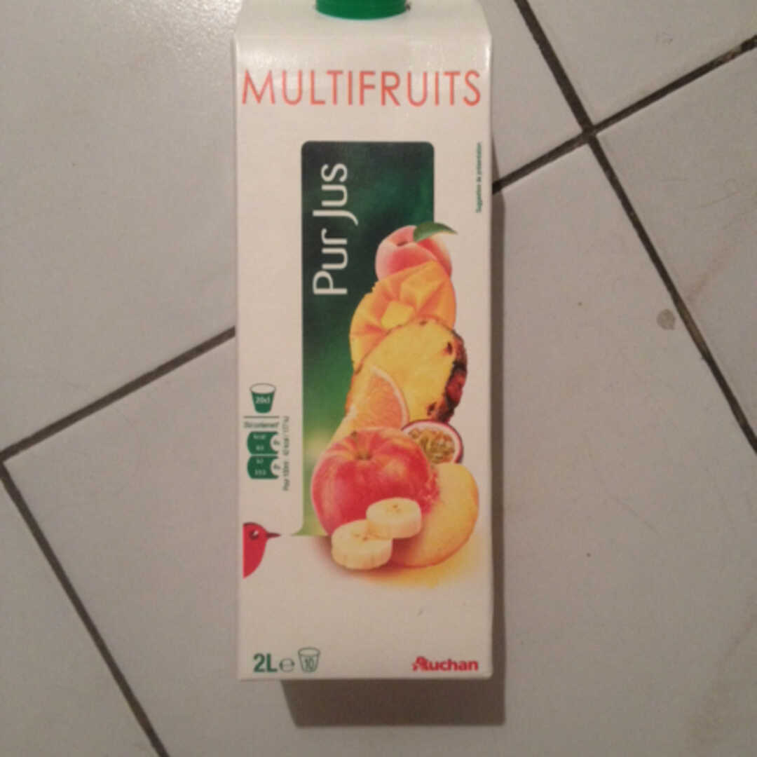 Auchan 100% Pur Jus Multifruits