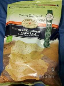 Archer Farms Baked Black Pepper and Sea Salt Potato Chips