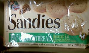Keebler Sandies Reduced Fat Pecan Shortbread Cookies