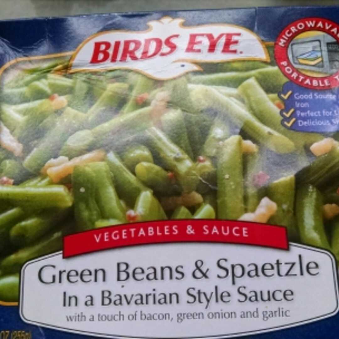 Birds Eye Green Beans & Spaetzle in Bavarian Style Sauce