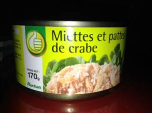 Auchan Miettes et Pattes de Crabe