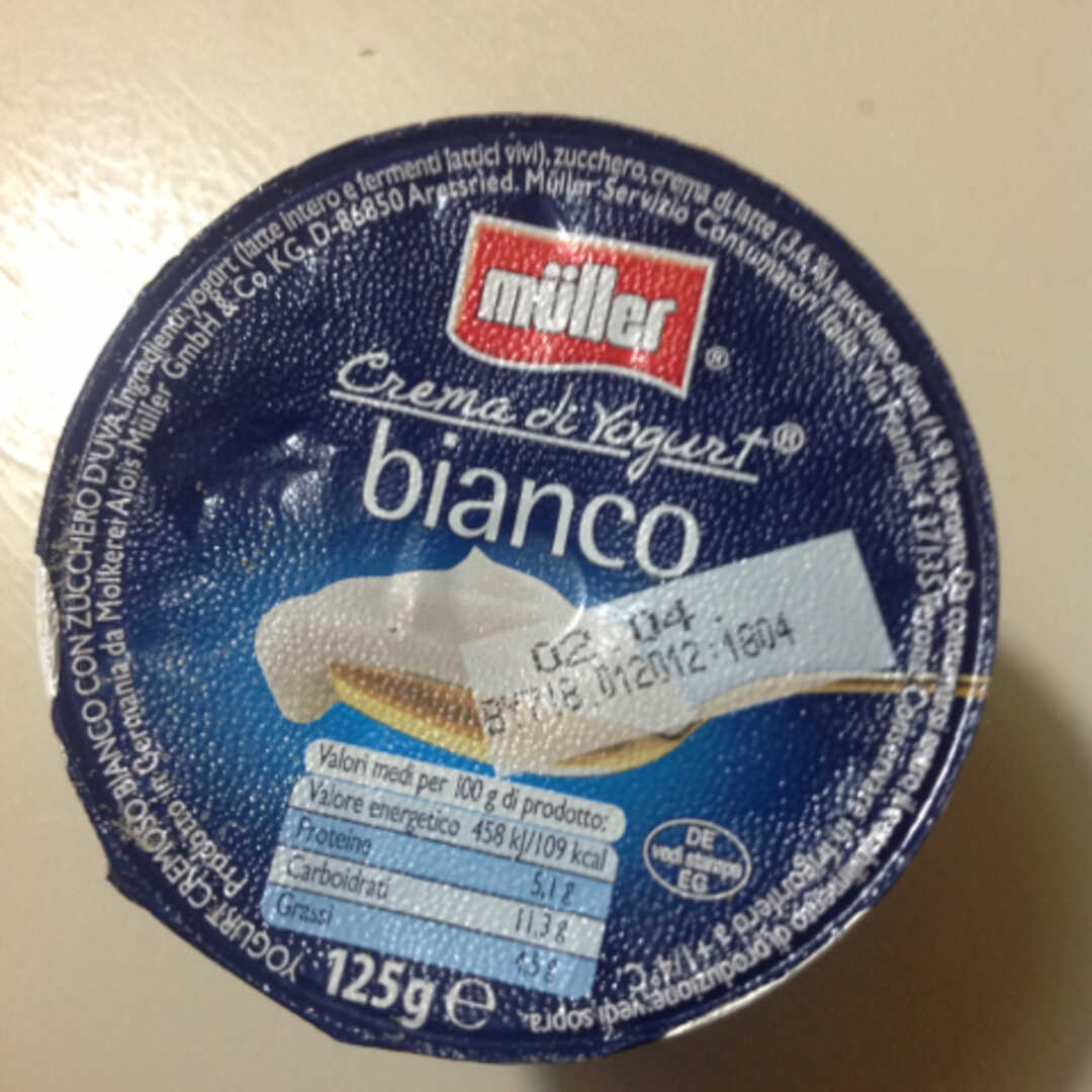Muller Crema di Yogurt Bianco